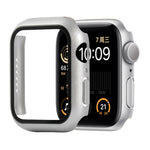 防震 PC+鋼化玻璃保護殼，附包裝紙箱，適用於 Apple Watch 44mm（橙色），適用於 Apple Watch Series 6 / 5 / 4 / Watch SE 44mm，適用於 Apple Watch Series 6 & SE & 5 & 4 44mm，適用於 Apple Watch Series 3 & 2 & 1 42mm
