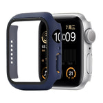 防震 PC+鋼化玻璃保護殼，附包裝紙箱，適用於 Apple Watch 44mm（橙色），適用於 Apple Watch Series 6 / 5 / 4 / Watch SE 44mm，適用於 Apple Watch Series 6 & SE & 5 & 4 44mm，適用於 Apple Watch Series 3 & 2 & 1 42mm