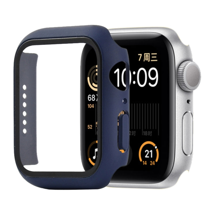 防震 PC+鋼化玻璃保護殼，附包裝紙箱，適用於 Apple Watch 44mm（橙色），適用於 Apple Watch Series 6 / 5 / 4 / Watch SE 44mm，適用於 Apple Watch Series 6 & SE & 5 & 4 44mm，適用於 Apple Watch Series 3 & 2 & 1 42mm
