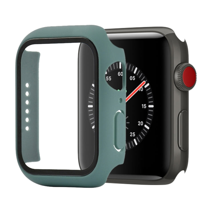 防震 PC+鋼化玻璃保護殼，附包裝紙箱，適用於 Apple Watch 44mm（橙色），適用於 Apple Watch Series 6 / 5 / 4 / Watch SE 44mm，適用於 Apple Watch Series 6 & SE & 5 & 4 44mm，適用於 Apple Watch Series 3 & 2 & 1 42mm