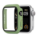 防震 PC+鋼化玻璃保護殼，附包裝紙箱，適用於 Apple Watch 44mm（橙色），Apple Watch 系列 6 / 5 / 4 / Watch SE 40mm，Apple Watch 系列 3 & 2 & 1 38mm