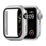 防震 PC+鋼化玻璃保護殼，附包裝紙箱，適用於 Apple Watch 44mm（橙色），Apple Watch 系列 6 / 5 / 4 / Watch SE 40mm，Apple Watch 系列 3 & 2 & 1 38mm