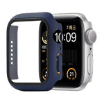 防震 PC+鋼化玻璃保護殼，附包裝紙箱，適用於 Apple Watch 44mm（橙色），Apple Watch 系列 6 / 5 / 4 / Watch SE 40mm，Apple Watch 系列 3 & 2 & 1 38mm