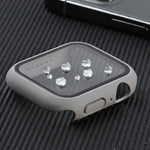 防震 PC+鋼化玻璃保護殼，附包裝紙箱，適用於 Apple Watch 44mm（橙色），Apple Watch 系列 6 / 5 / 4 / Watch SE 40mm，Apple Watch 系列 3 & 2 & 1 38mm