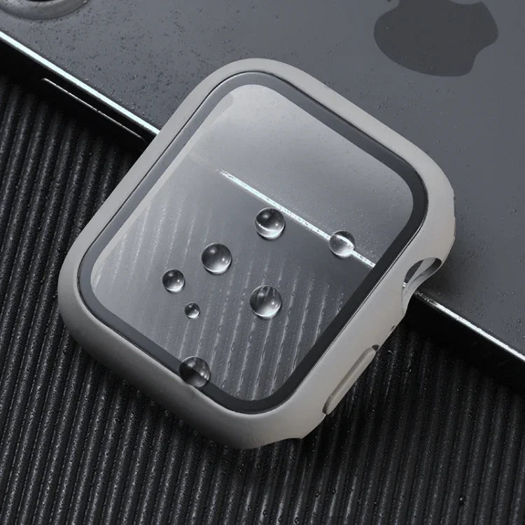 防震 PC+鋼化玻璃保護殼，附包裝紙箱，適用於 Apple Watch 44mm（橙色），Apple Watch 系列 6 / 5 / 4 / Watch SE 40mm，Apple Watch 系列 3 & 2 & 1 38mm