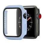 防震 PC+鋼化玻璃保護殼，附包裝紙箱，適用於 Apple Watch 44mm（橙色），Apple Watch 系列 6 / 5 / 4 / Watch SE 40mm，Apple Watch 系列 3 & 2 & 1 38mm