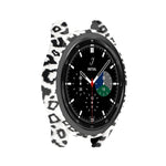 半覆蓋鏤空 PC 保護殼，適用於 Samsung Galaxy Watch4 Classic 42mm，適用於 Samsung Galaxy Watch4 40mm，適用於 Samsung Galaxy Watch4 44mm