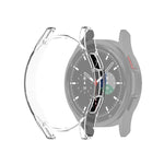 半覆蓋鏤空 PC 保護殼，適用於 Samsung Galaxy Watch4 Classic 42mm，適用於 Samsung Galaxy Watch4 40mm，適用於 Samsung Galaxy Watch4 44mm