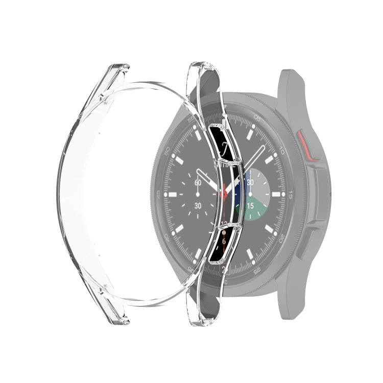 半覆蓋鏤空 PC 保護殼，適用於 Samsung Galaxy Watch4 Classic 42mm，適用於 Samsung Galaxy Watch4 40mm，適用於 Samsung Galaxy Watch4 44mm