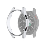 半覆蓋鏤空 PC 保護殼，適用於 Samsung Galaxy Watch4 Classic 42mm，適用於 Samsung Galaxy Watch4 40mm，適用於 Samsung Galaxy Watch4 44mm