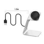 適用於 Samsung Galaxy Watch4 Classic / Galaxy Watch4 通用鋁合金磁吸充電座支架，適用於 Samsung Galaxy Watch4 Classic