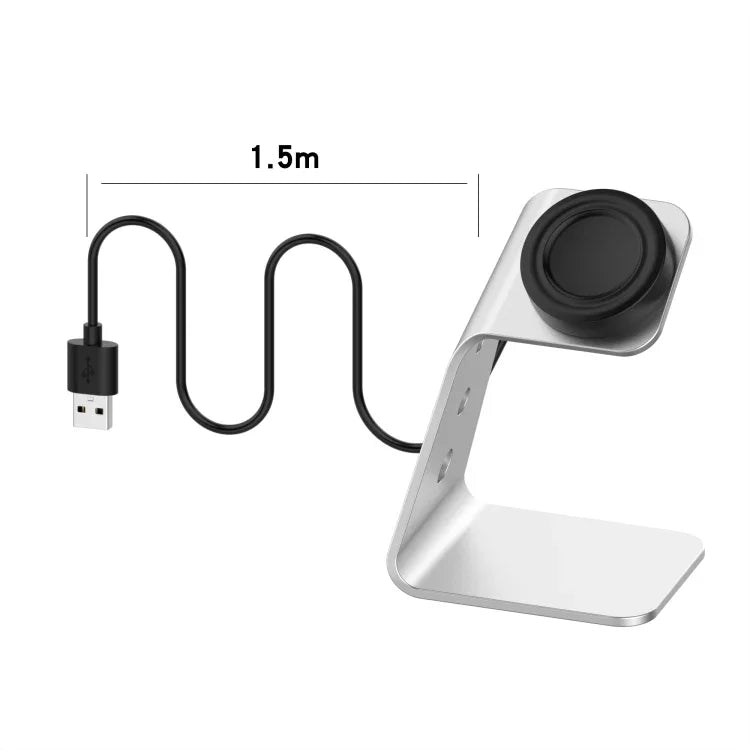 適用於 Samsung Galaxy Watch4 Classic / Galaxy Watch4 通用鋁合金磁吸充電座支架，適用於 Samsung Galaxy Watch4 Classic