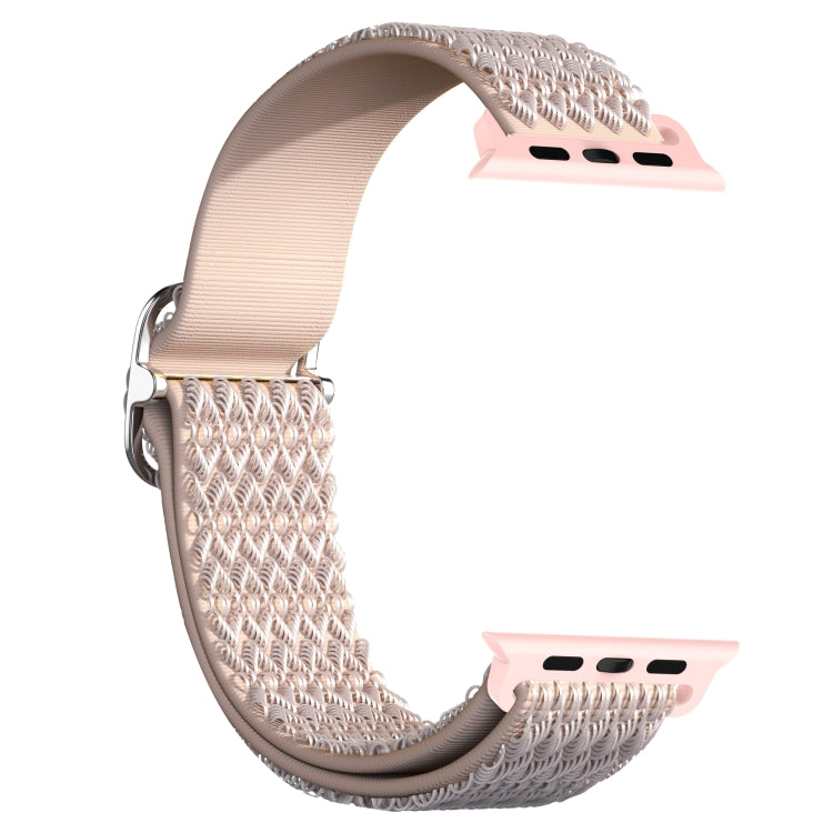 可調節菱形紋理彈性替換錶帶，適用於 Apple Watch Series，7 41mm / 6 & SE & 5 & 4 40mm / 3 & 2 & 1 38mm，7 45mm / 6 & SE & 5 & 4 44mm / 3 & 2 & 1 42mm