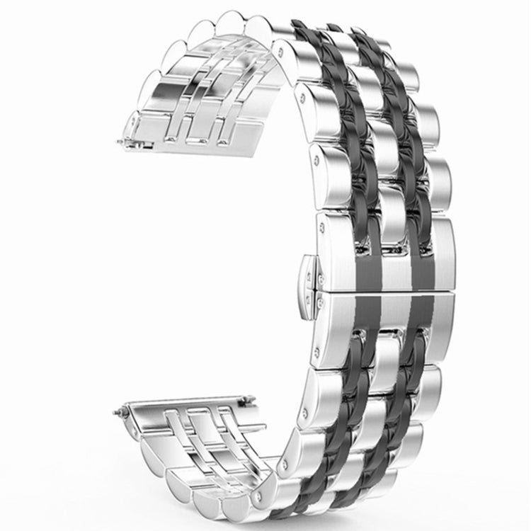 七珠鋼製替換錶帶，20mm 女款，22mm 男款