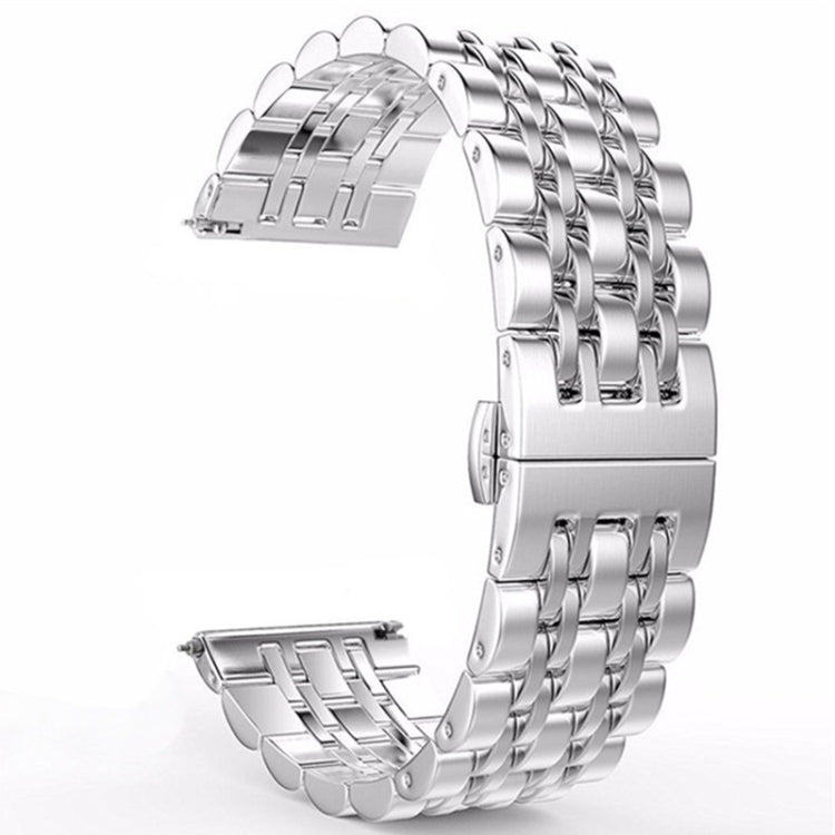 七珠鋼製替換錶帶，20mm 女款，22mm 男款