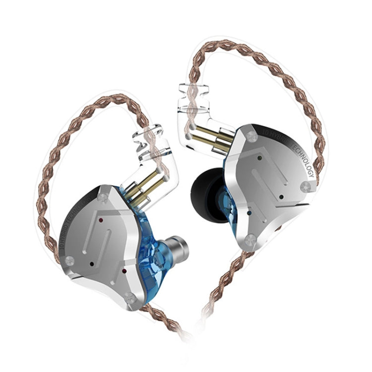 KZ ZS10 Pro 10 單元環鐵遊戲入耳有線耳機，ZS10 Pro 麥克風版（主播藍）、ZS10 Pro 麥克風版（耀金）、ZS10 Pro 麥克風版（紫色）、ZS10 Pro 麥克風版（鑽石藍）、ZS10 Pro 標準版（黑色）