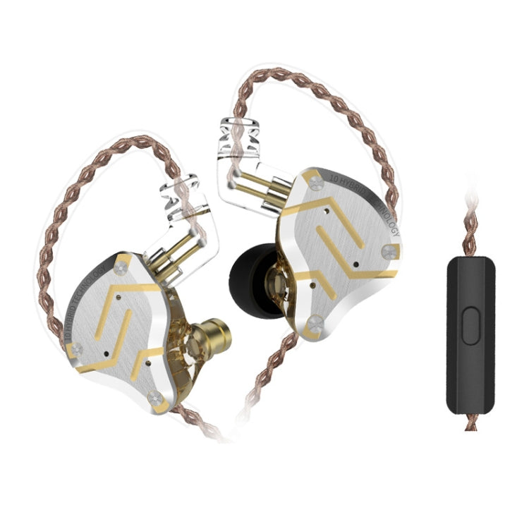 KZ ZS10 Pro 10 單元環鐵遊戲入耳有線耳機，ZS10 Pro 麥克風版（主播藍）、ZS10 Pro 麥克風版（耀金）、ZS10 Pro 麥克風版（紫色）、ZS10 Pro 麥克風版（鑽石藍）、ZS10 Pro 標準版（黑色）