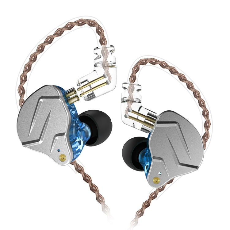 KZ ZSN Pro 環鐵混合驅動金屬入耳有線耳機，ZSN 標準版（灰色）、ZSN 標準版（藍色）、ZSN 標準版（紫色）、ZSN 麥克風版（灰色）、ZSN 麥克風版（藍色）、ZSN 麥克風版（紫色）