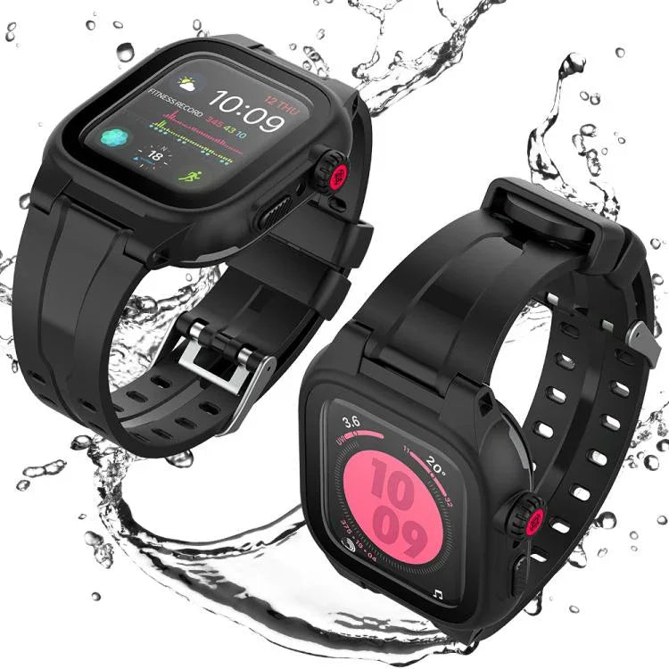 RedPepper IP68 防水螢幕保護貼 + 錶帶 + 保護殼，適用於 Apple Watch Series 6 / 5 / 4 / Watch SE 44mm