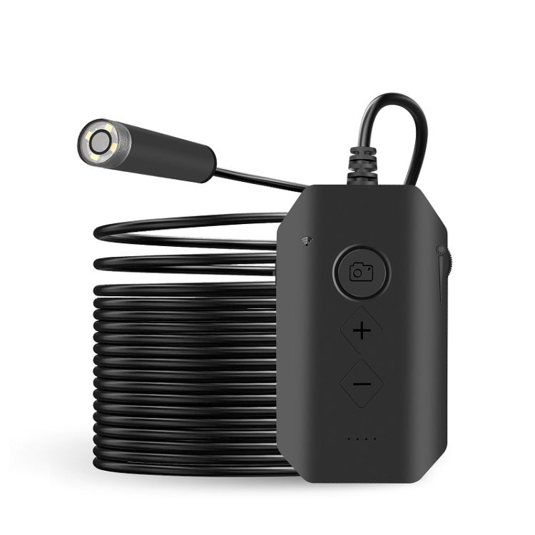 Y17 5MP 12mm 雙鏡頭高清自動對焦 WiFi 工業數位內視鏡可變焦蛇形攝影機，1米硬線，3.5米硬線，5米硬線，10米硬線