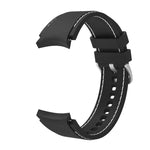 矽膠縫線替換錶帶，適用於 Samsung Galaxy Watch4 / Watch4 Classic