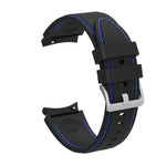 矽膠縫線替換錶帶，適用於 Samsung Galaxy Watch4 / Watch4 Classic