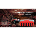 NewRixing NR-2013 TWS 汽車排氣管造型藍牙喇叭