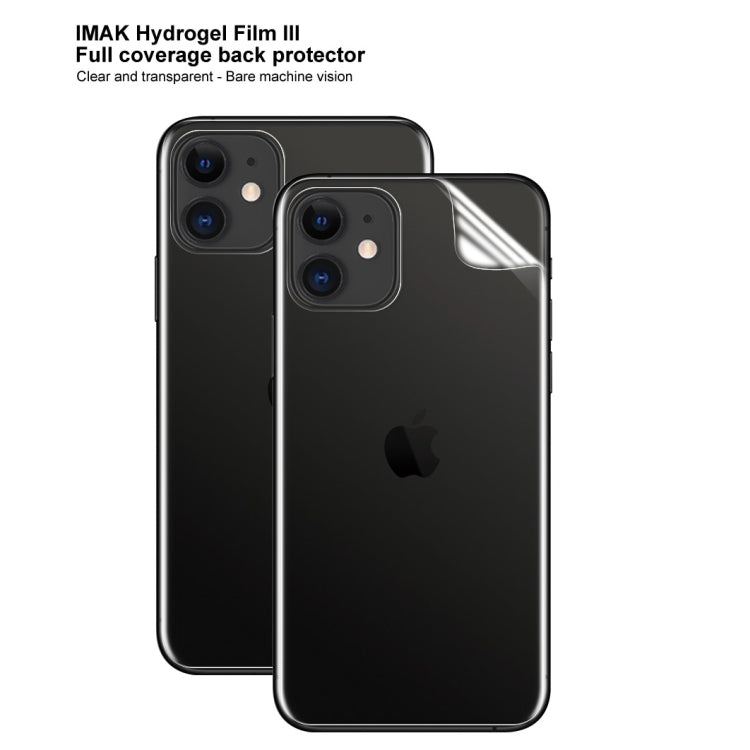 2 片 IMAK 曲面全屏水凝膠背面保護膜，適用於 iPhone 11、iPhone 11 Pro、iPhone 11 Pro Max