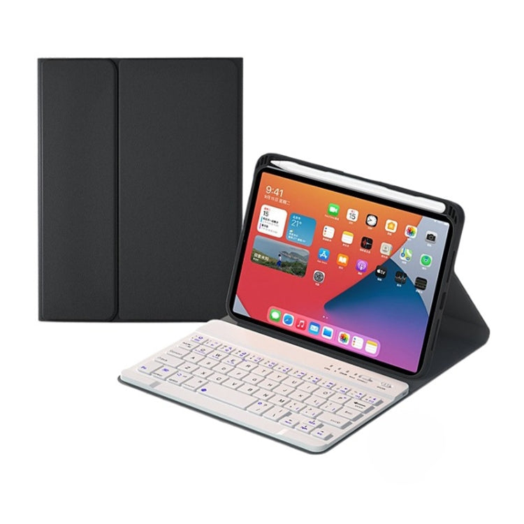 HK006 方形鍵可拆式藍牙鍵盤皮套，附支架，適用於 iPad mini 6，HK006
