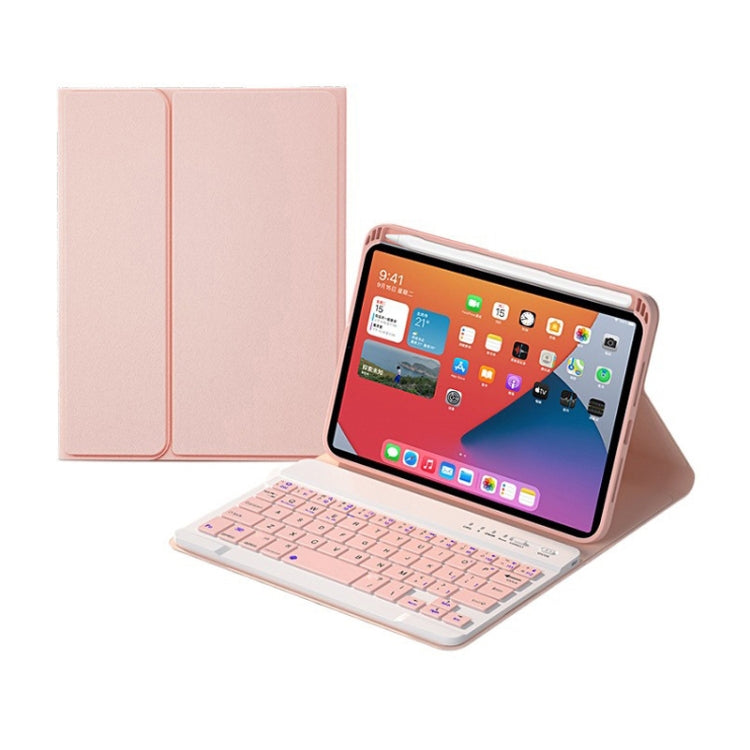HK006 方形鍵可拆式藍牙鍵盤皮套，附支架，適用於 iPad mini 6，HK006