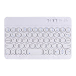 HY006 圓形鍵可拆式藍牙鍵盤皮套，附支架，適用於 iPad mini 6，HY006