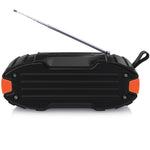 New Rixing NR-907FM TWS 戶外藍牙喇叭，支援免持通話／FM，附手柄及天線，NR-907FM（橘）、NR-907FM（黑）、NR-907FM（紅）、NR-907FM（黃）、NR-906（藍）