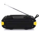 New Rixing NR-907FM TWS 戶外藍牙喇叭，支援免持通話／FM，附手柄及天線，NR-907FM（橘）、NR-907FM（黑）、NR-907FM（紅）、NR-907FM（黃）、NR-906（藍）
