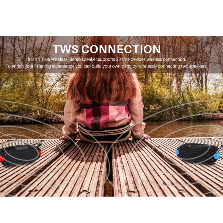 New Rixing NR-907FM TWS 戶外藍牙喇叭，支援免持通話／FM，附手柄及天線，NR-907FM（橘）、NR-907FM（黑）、NR-907FM（紅）、NR-907FM（黃）、NR-906（藍）