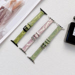 小巧修身民族風皮革替換腕帶錶帶，適用於 Apple Watch Series，7 41mm / 6&SE&5&4 40mm / 3&2&1 38mm，7 45mm / 6&SE&5&4 44mm / 3&2&1 42mm