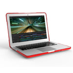 TPU + PC 雙色筆記型電腦保護殼，適用於 MacBook Air 13.3 吋 A1932（2018），適用於帶觸控欄 MacBook Pro 13.3 吋（A2159 / A1989）