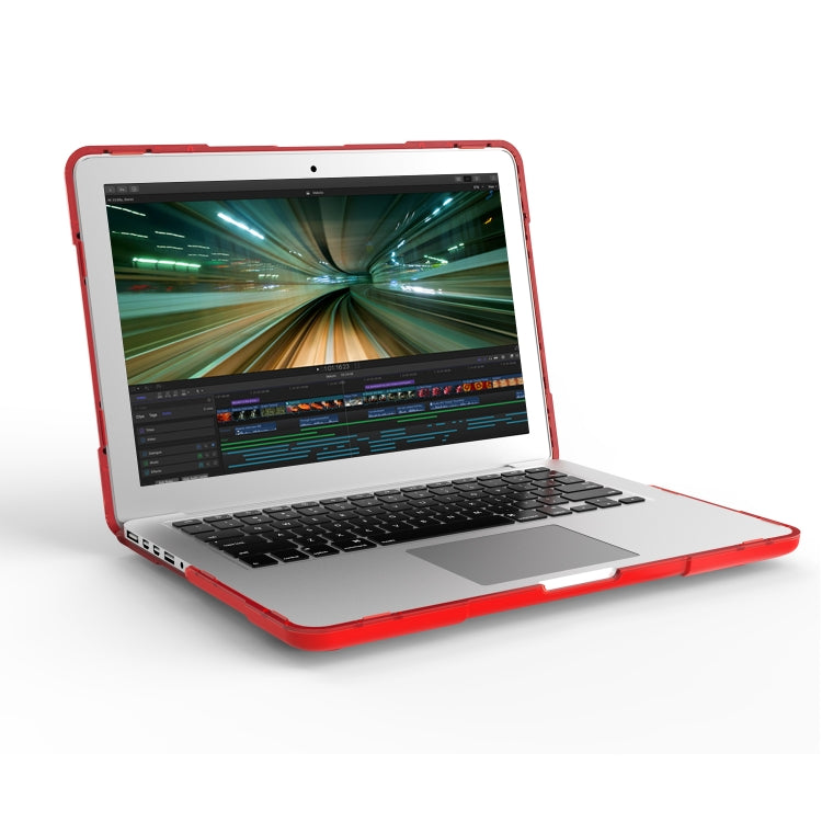 TPU + PC 雙色筆記型電腦保護殼，適用於 MacBook Air 13.3 吋 A1932（2018），適用於帶觸控欄 MacBook Pro 13.3 吋（A2159 / A1989）