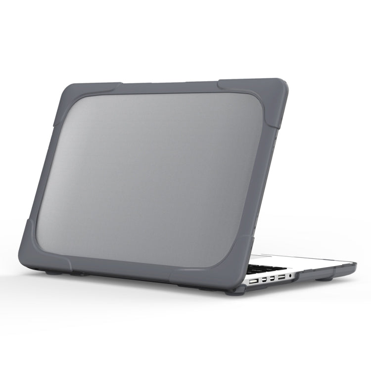 TPU + PC 雙色筆記型電腦保護殼，適用於 MacBook Air 13.3 吋 A1932（2018），適用於帶觸控欄 MacBook Pro 13.3 吋（A2159 / A1989）