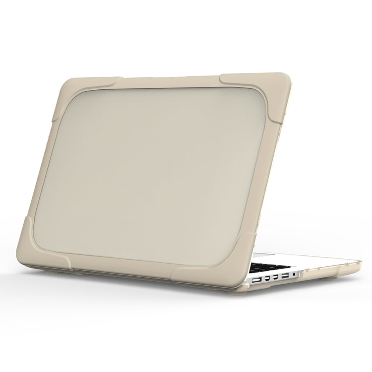 TPU + PC 雙色筆記型電腦保護殼，適用於 MacBook Air 13.3 吋 A1932（2018），適用於帶觸控欄 MacBook Pro 13.3 吋（A2159 / A1989）
