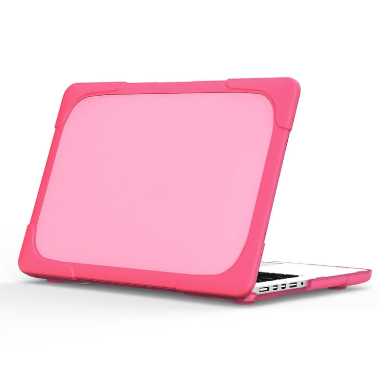 TPU + PC 雙色筆記型電腦保護殼，適用於 MacBook Air 13.3 吋 A1932（2018），適用於帶觸控欄 MacBook Pro 13.3 吋（A2159 / A1989）