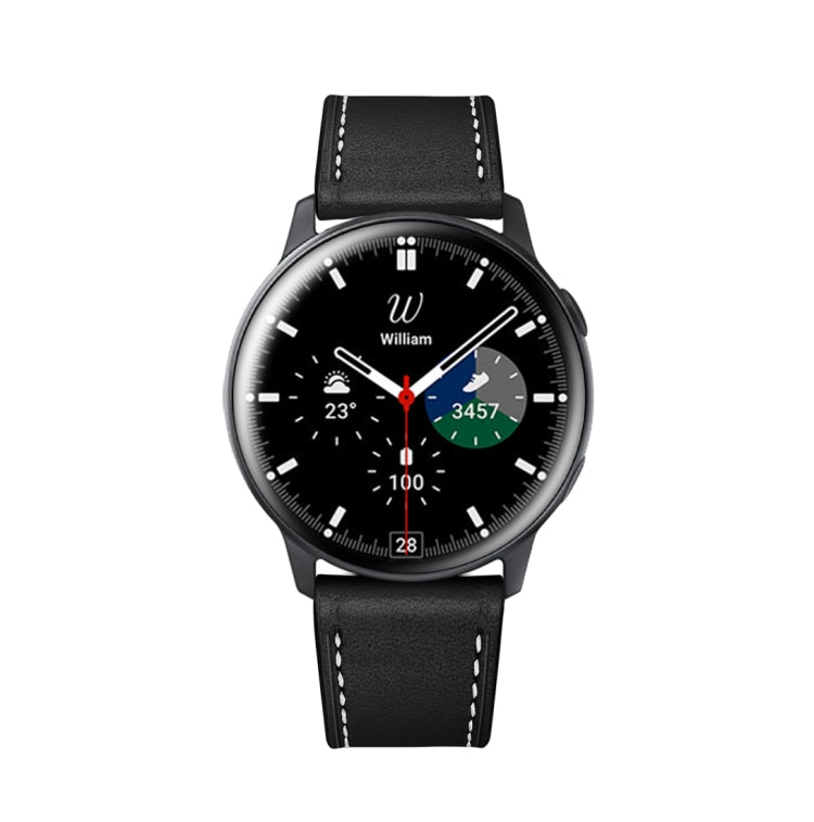 皮革替換錶帶，適用於Samsung Galaxy Watch 3 41mm，適用於Samsung Galaxy Watch 3 45mm，適用於Samsung Galaxy Watch 42mm，適用於Samsung Galaxy Watch 46mm