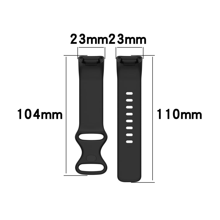 For Fitbit Charge 5 Silicone Replacement Strap Watchband, S, L