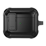 Wireless Earphones Shockproof Bumblebee Silicone Protective Case with Switch, For AirPods 3
