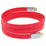 ULT-unite 4K 超高清鍍金 HDMI 對 HDMI 扁平線，1米、1.5米、2米、3米、5米、6米、8米、10米、12米、15米、16米、17米、18米、20米
