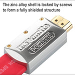 ULT-unite 4K 超高清鍍金 HDMI 對 HDMI 扁平線，1米、1.5米、2米、3米、5米、6米、8米、10米、12米、15米、16米、17米、18米、20米