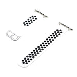 矽膠替換錶帶，適用於 Apple Watch Series 7 41mm / 6&SE&5&4 40mm / 3&2&1 38mm，7 45mm / 6&SE&5&4 44mm / 3&2&1 42mm
