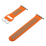 矽膠替換錶帶，適用於 Apple Watch Series 7 41mm / 6&SE&5&4 40mm / 3&2&1 38mm，7 45mm / 6&SE&5&4 44mm / 3&2&1 42mm