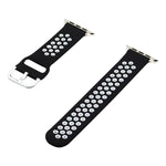 矽膠替換錶帶，適用於 Apple Watch Series 7 41mm / 6&SE&5&4 40mm / 3&2&1 38mm，7 45mm / 6&SE&5&4 44mm / 3&2&1 42mm