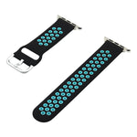 矽膠替換錶帶，適用於 Apple Watch Series 7 41mm / 6&SE&5&4 40mm / 3&2&1 38mm，7 45mm / 6&SE&5&4 44mm / 3&2&1 42mm