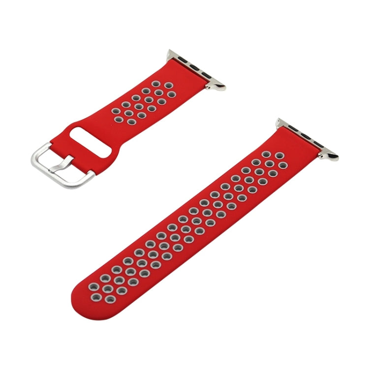 矽膠替換錶帶，適用於 Apple Watch Series 7 41mm / 6&SE&5&4 40mm / 3&2&1 38mm，7 45mm / 6&SE&5&4 44mm / 3&2&1 42mm